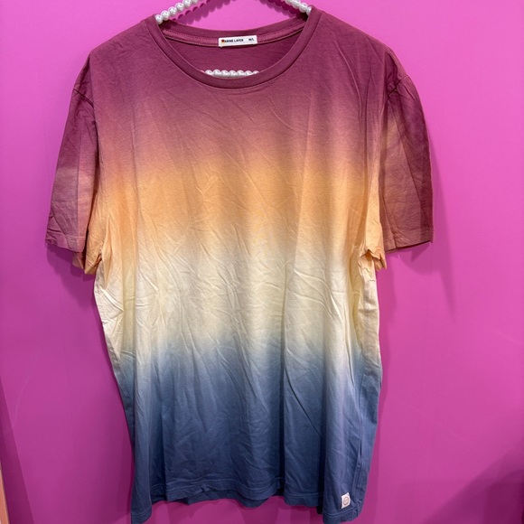 Marine Layer Sunset Ombre Crewneck Tee - Picture 2 of 6
